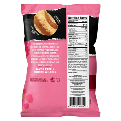 WILDE Protein Chips Himalayan Pink Salt, 1.34oz