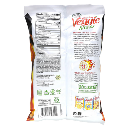 Sensible Portions Screamin' Hot Garden Veggie Straws, 4.25oz