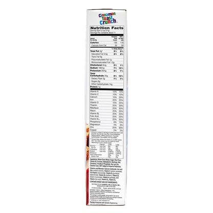 General Mills Cinnamon Toast Crunch Cereal 12oz