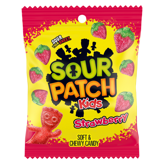 Sour Patch Kids Strawberry Soft & Chewy Candy 5oz