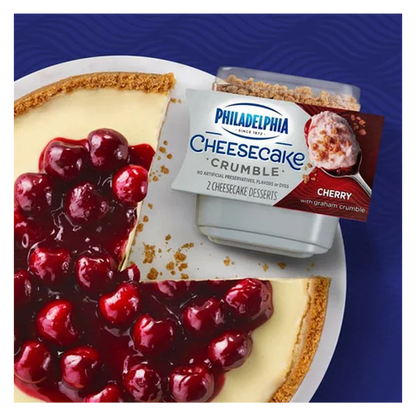 Philadelphia Cherry Cheesecake Crumble - 2ct/6.6oz