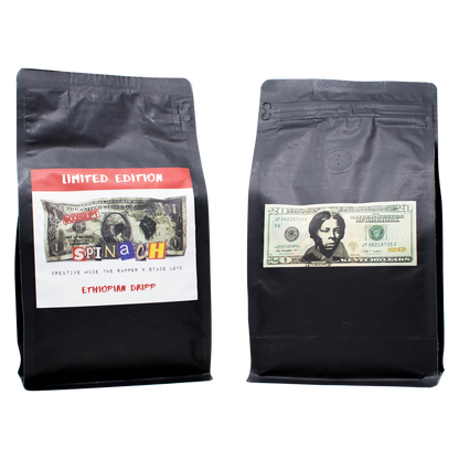 Dope Coffee Ethiopian Dripp Medium Roast Ground Coffee 12oz