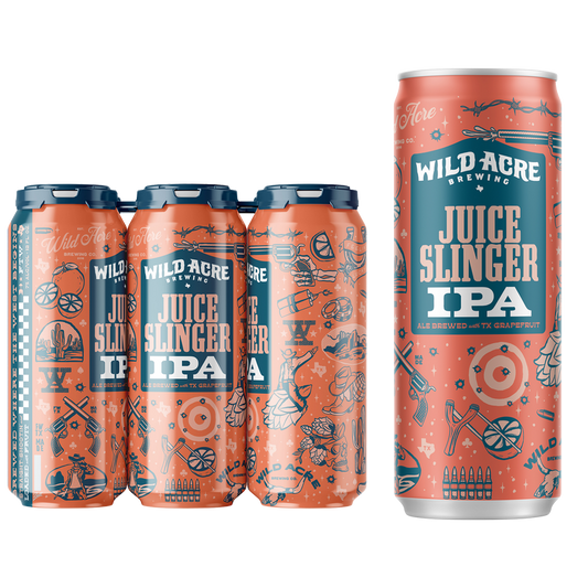 Wild Acre Juice Slinger Grapefruit IPA 6pk 12oz Can 7% ABV