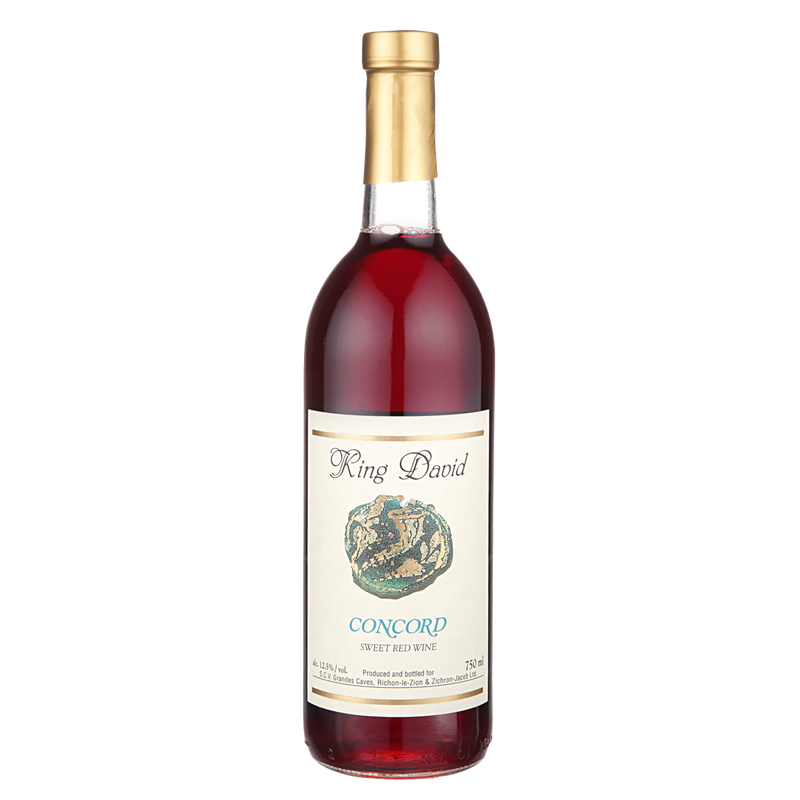 Carmel King David Concord Kosher 750ml
