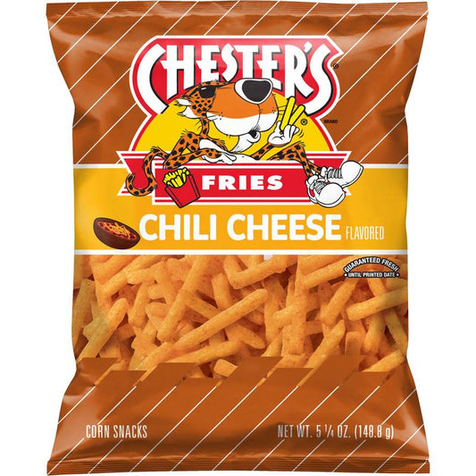 Chester's Fries Corn Snacks Chili Cheese Flavored 5.25oz