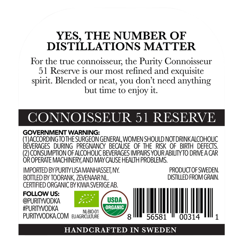 Purity Vodka 51 750ml