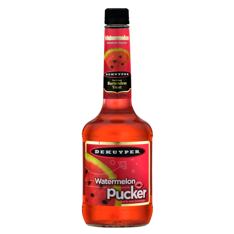 Dekuyper Watermelon Pucker Schnapps Liqueur 750ml