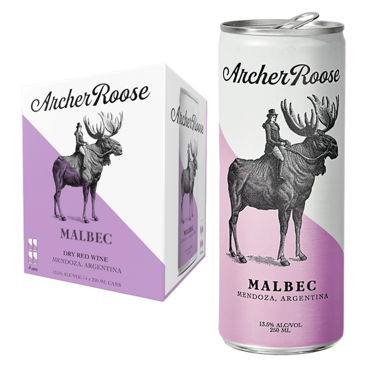 Archer Roose Wines Malbec 4pk 250ml Cans