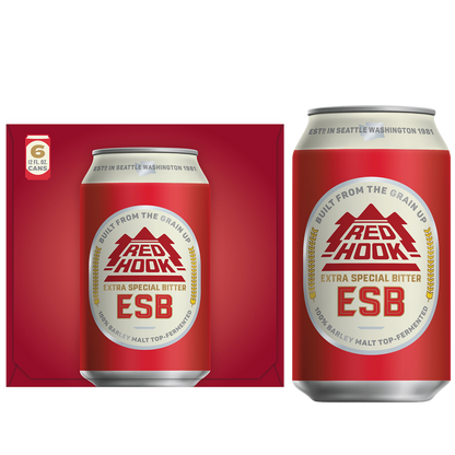 Red Hook ESB 6pk 12oz Btl 5.8% ABV