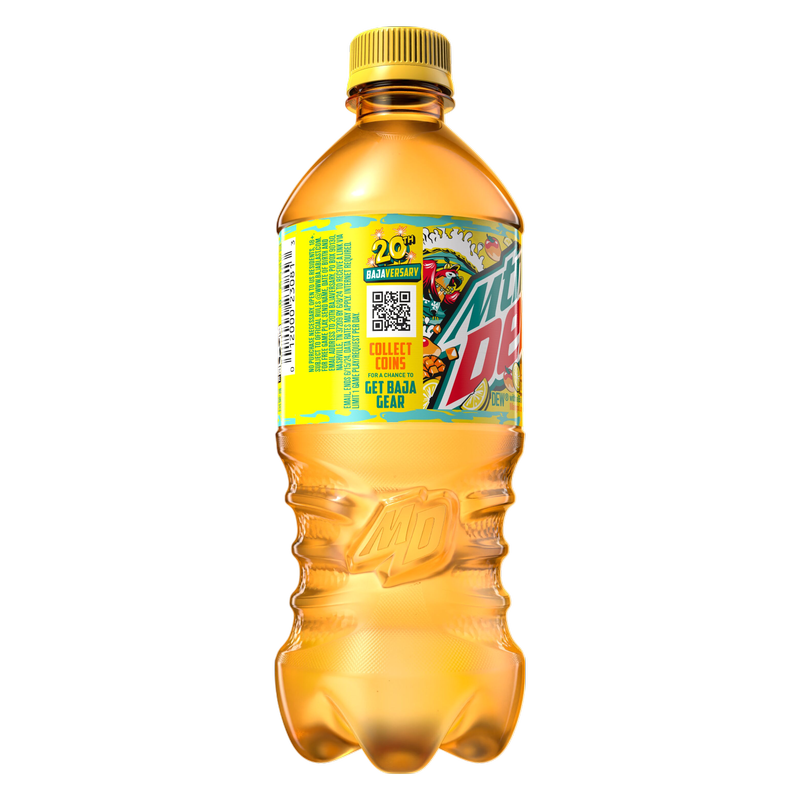 Mountain Dew Baja Laguna Lemonade 20oz Btl