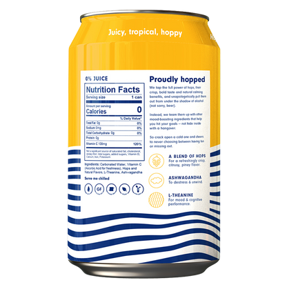 HOP WTR Mango 4pk 12oz Can