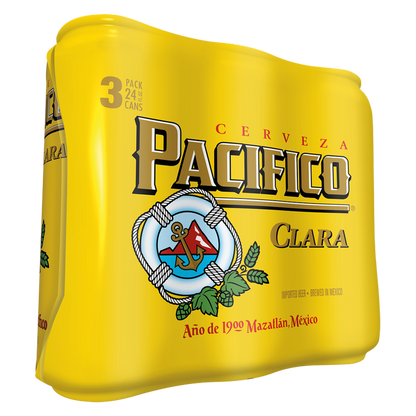 Pacifico 3pk 24oz Can 4.4% ABV