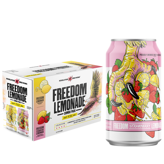 Revolution Brewing Freedom Lemonade Combo Pack 12pk 12oz Can 4.5% ABV