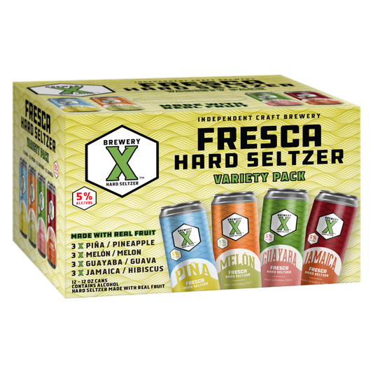 Brewery X Agua Fresca Seltzer Variety Pack (12PKC 12OZ) (12PKC 12 OZ)