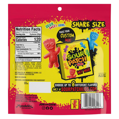 Sour Patch Kids Strawberry Soft & Chewy Candy 12oz