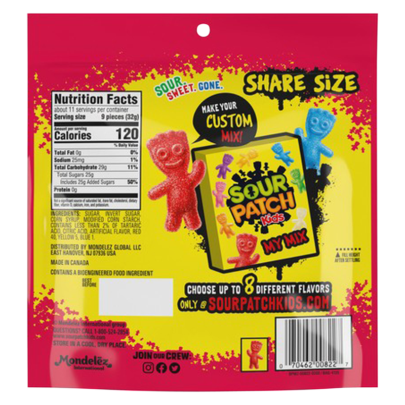Sour Patch Kids Strawberry Soft & Chewy Candy 12oz