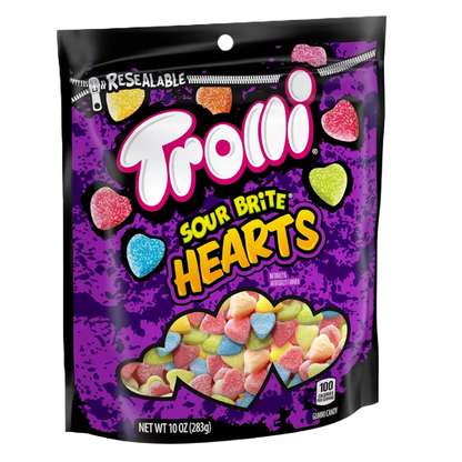 Trolli Sour Brite Gummy Hearts 10.0oz