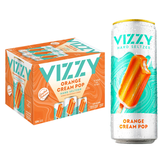 Vizzy Orange Cream Pop 12pk 12oz Can 4.5% ABV