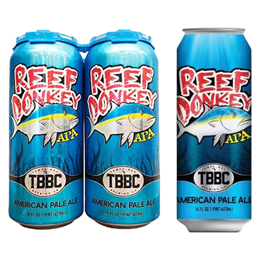 Tampa Bay Reef Donkey American Pale Ale 4pk 16oz Can 5.5% ABV