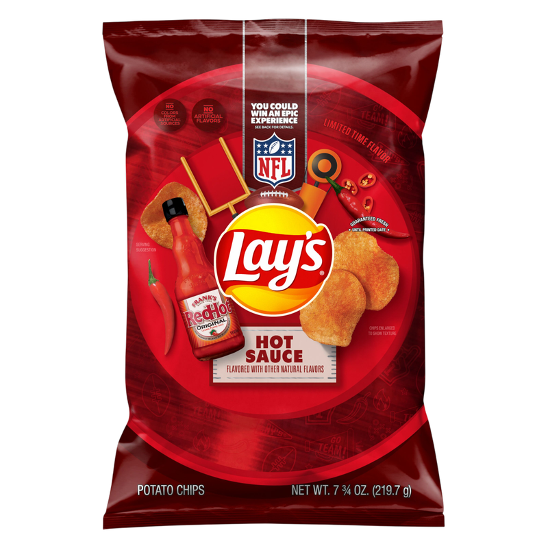Lay's Potato Chips Hot Sauce 7.75oz