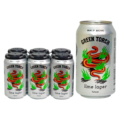Half Acre Green Torch Lime 6pk 12oz Can 4.5% ABV