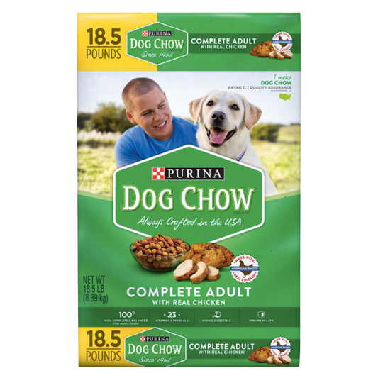 Purina Dog Chow Complete Adult Dry Dog Food 18.5lb