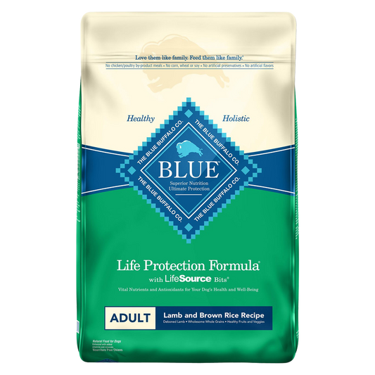 Blue Buffalo Adult Lamb & Brown Rice Dry Dog Food 6lb