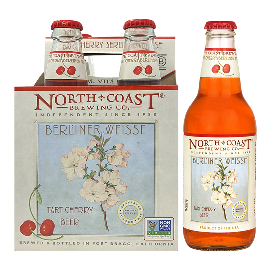 North Coast Cherry Berlinerweisse 4pk 12oz Btl 4.0% ABV