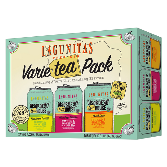 Lagunitas Disorderly Tea Varie-Tea Pack 12pk 12oz Can 5% ABV