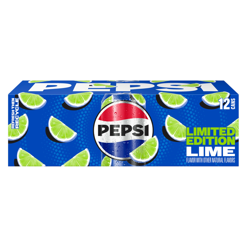 Pepsi Lime 12oz 12pk Can