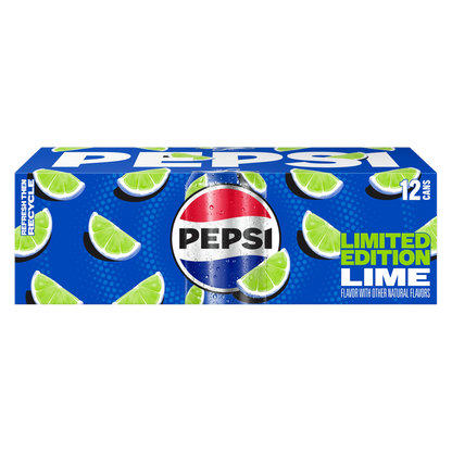 Pepsi Lime 12oz 12pk Can