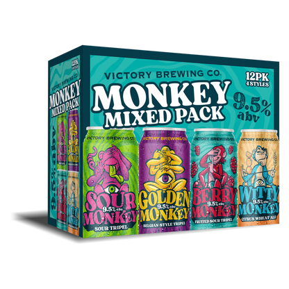 Victory Mystical Monkey Variety Pack 12pk 12oz Can 9.5% ABV