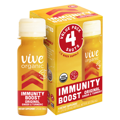 Vive Organic Immunity Boost Original 4pk 2oz Btl