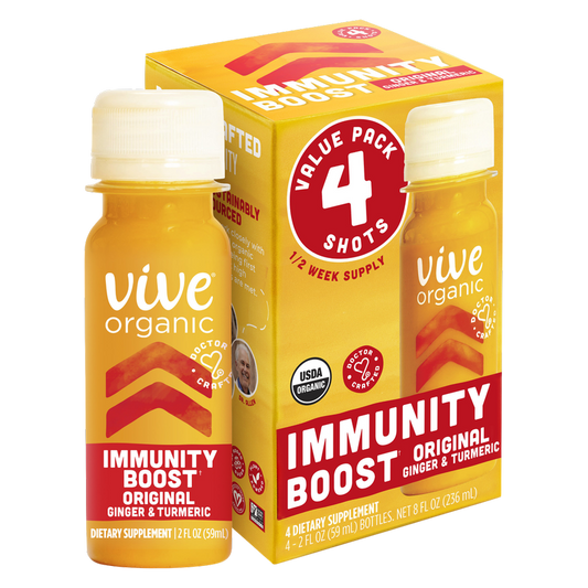 Vive Organic Immunity Boost Original 4pk 2oz Btl
