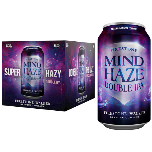 Firestone Walker Double Mind Haze IPA 6pk 12oz Can 8.3% ABV