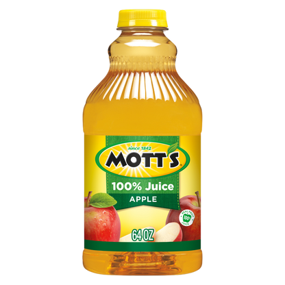 Mott's 100% Apple Juice 64oz Btl