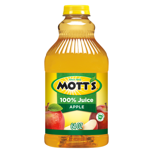 Mott's 100% Apple Juice 64oz Btl