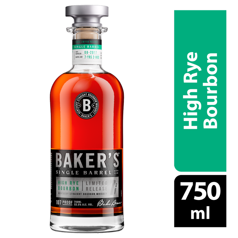 Baker's High Rye Single Barrel Bourbon 7 Year