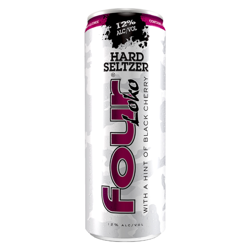 Four Loko Black Cherry Seltzer 23.5oz Can