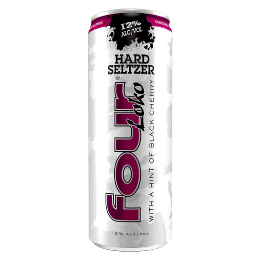 Four Loko Black Cherry Seltzer 23.5oz Can
