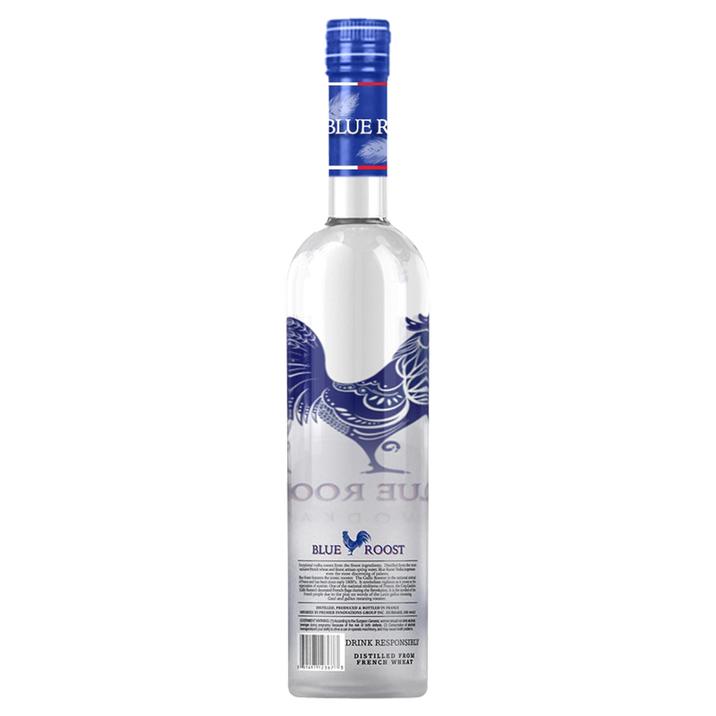 Blue Roost Vodka 750ml (80 Proof)