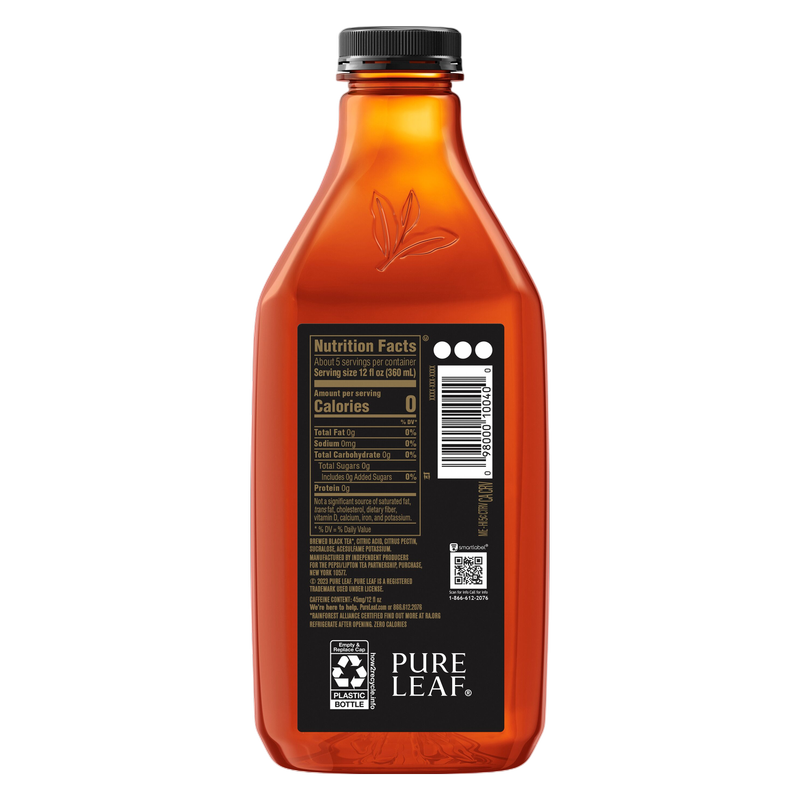 Pure Leaf Zero Sugar Sweet Tea 64oz Btl