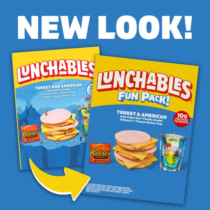 Lunchables Turkey & American Cheese Lunch Combinations with Capri Sun - 8.9oz