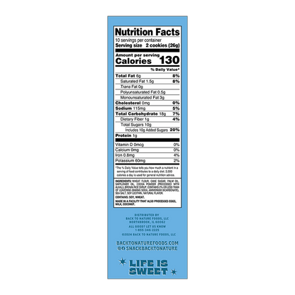 Back To Nature Classic Crème Sandwich Cookies, 9oz