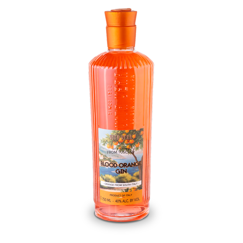 Vita Vera Blood Orange Gin 750ml (80 Proof)