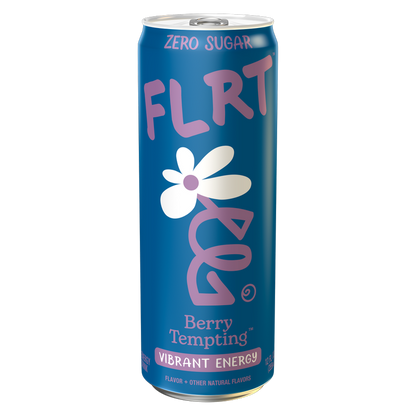 FLRT Berry Tempting Energy Drink 12oz Can