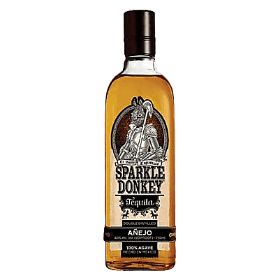 Sparkle Donkey Anejo Tequila 750ml