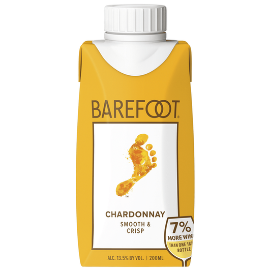 Barefoot Chardonnay 200ml Tetra