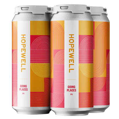 Hopewell Brewing Going Places IPA 4pk 16oz Can 6.8% ABV