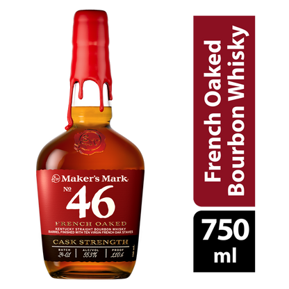 Maker's Mark 46 Bourbon Cask Strength 750ml (110.3 Proof)